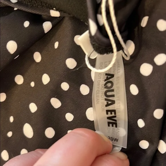 Swimsuit One Piece by Aqua Eve Size 20W NWT - Picture 10 of 13